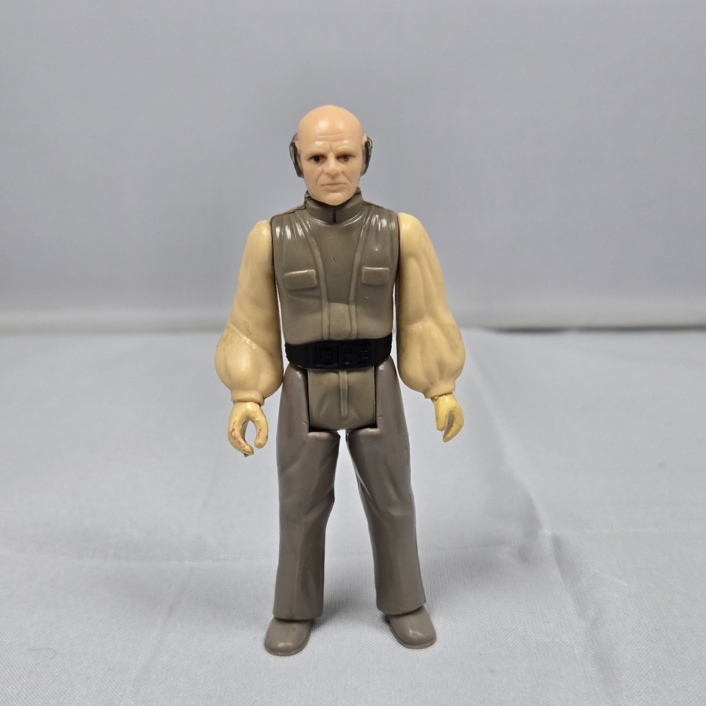 Vintage Kenner 1980 Star Wars Lobot Action Figure Hong Kong Not Complete